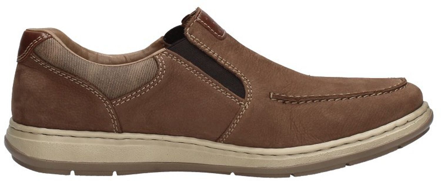 Heren instapschoenen donkerbruin