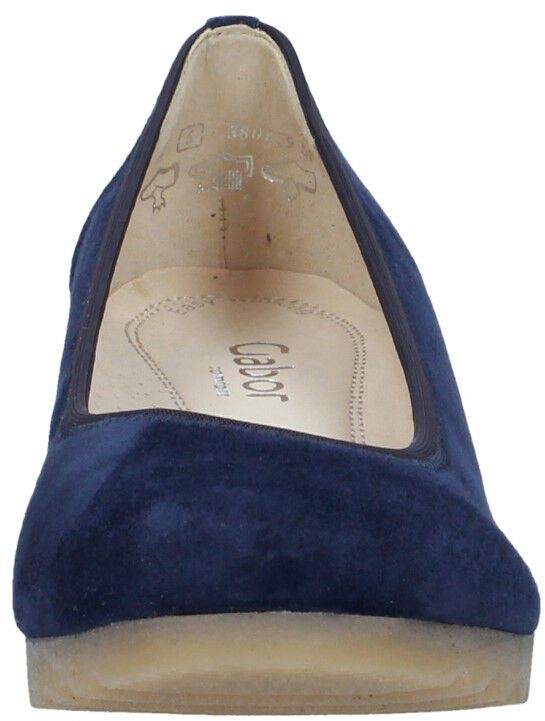 Dames sleehak pumps blauw