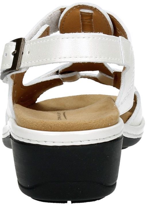 Comfortabele dames sandalen wit