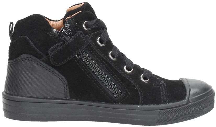 Hogan Combat boots met veters Zwart