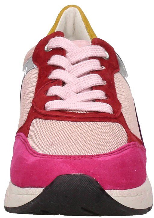 Veterschoenen Laag roze