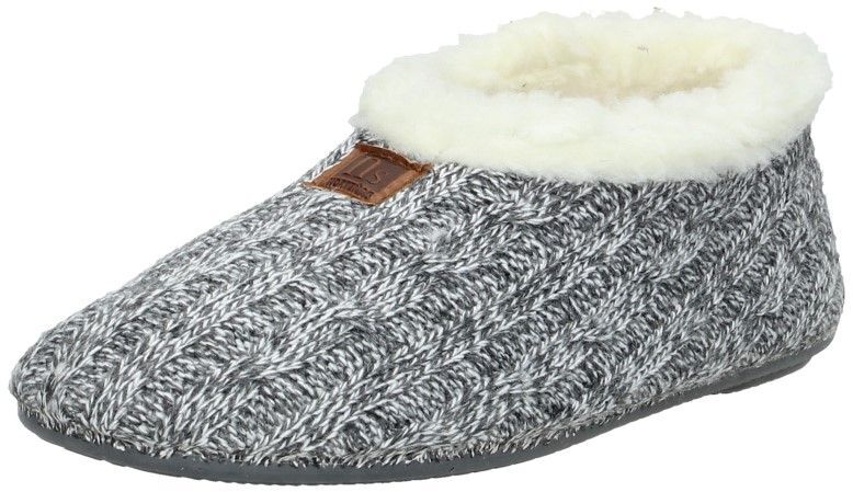 Dames pantoffels grijs