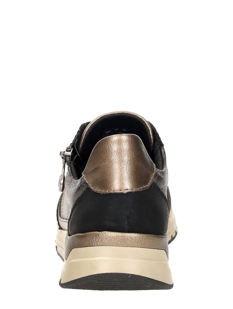 Rieker - Sneakers Laag – zwart – foto 3 van 4