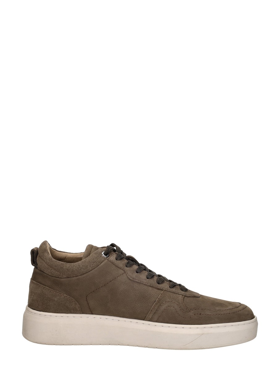 Sub55 - Sneakers Laag Middel Bruin – middelbruin – foto 4 van 4