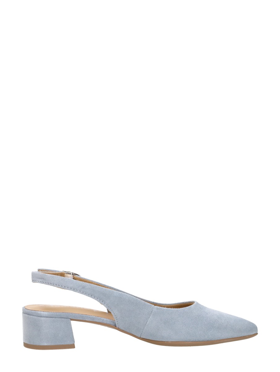 Tamaris - Slingbacks – licht blauw – foto 4 van 4