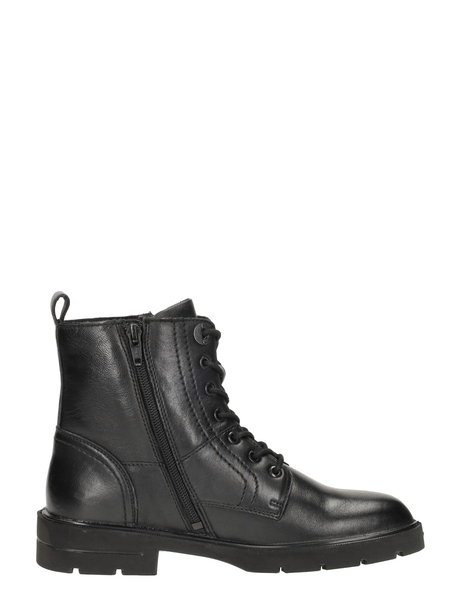 Sub55 - Veterschoenen Hoog – zwart – foto 4 van 4
