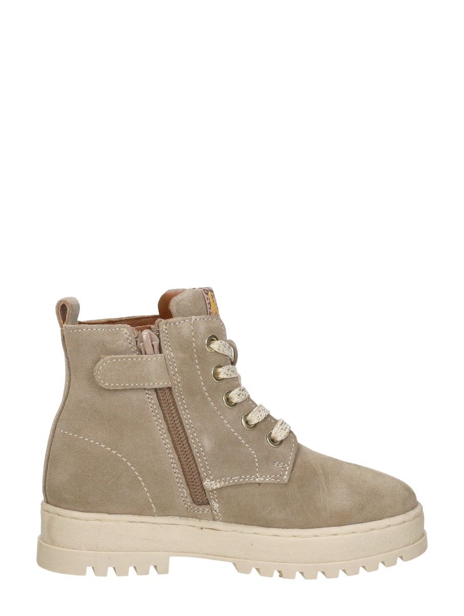 Keq - Veterschoen Hoog – beige – foto 4 van 4