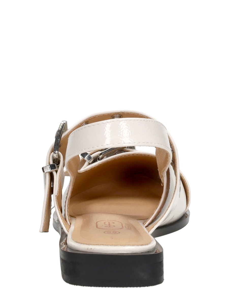 Shoecolate - Slingbacks – gebroken wit – foto 3 van 4