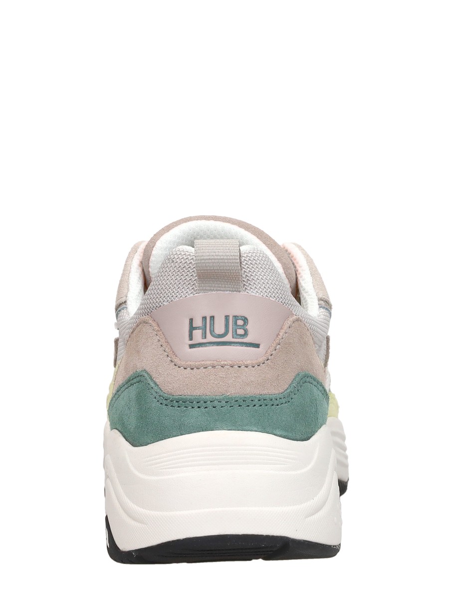 HUB Glide S43 damessneaker groen