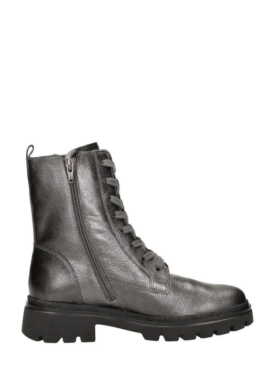 Gabor - Veterschoenen Hoog Zilver – foto 4 van 4