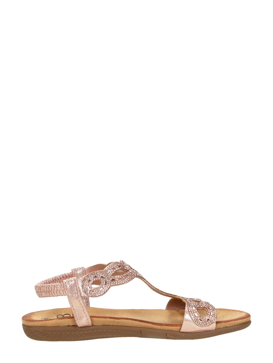 Sub55 - Sandalen Plat – champagne – foto 4 van 4