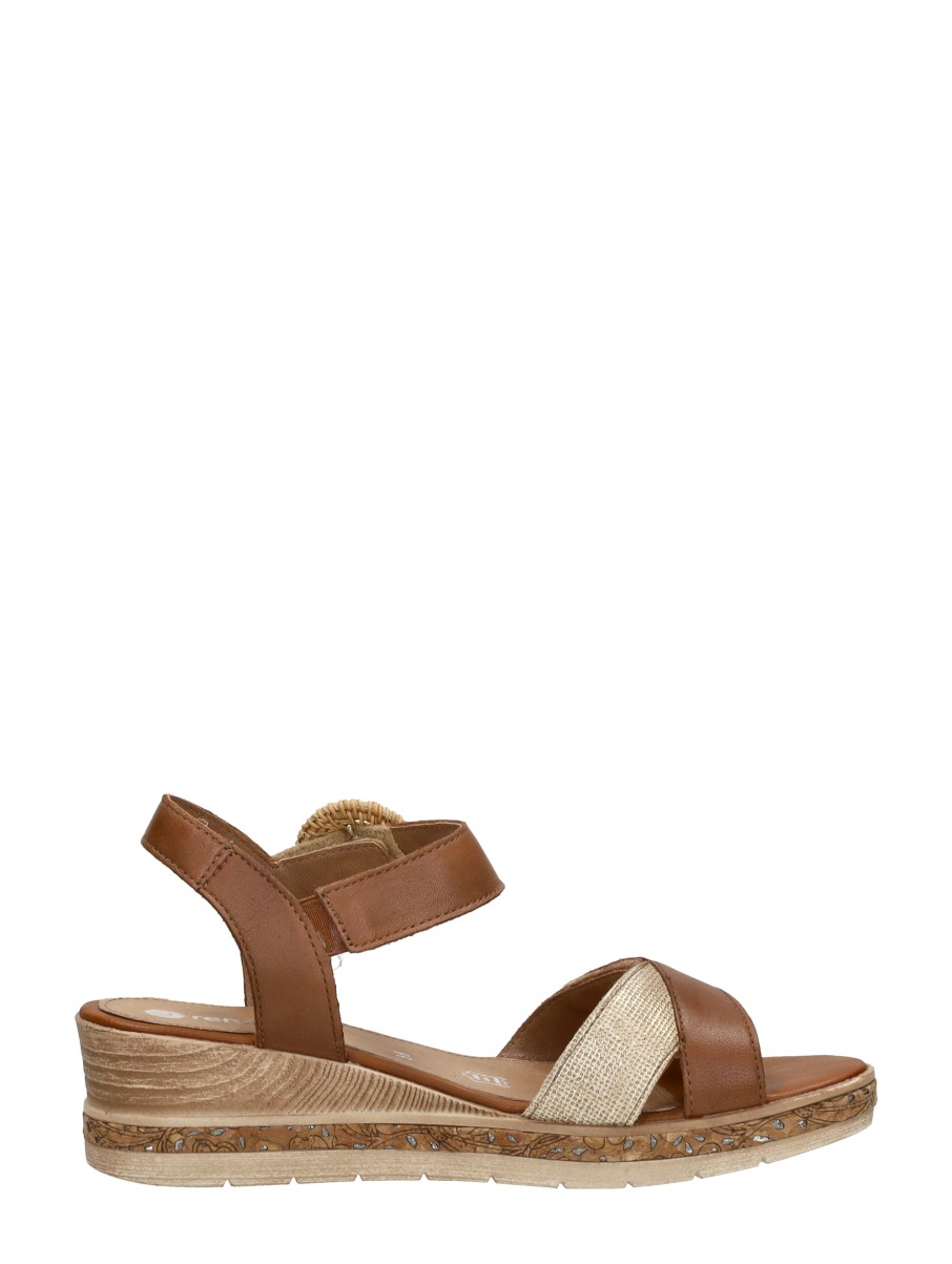 Remonte - Sandalen Plat – cognac – foto 4 van 4