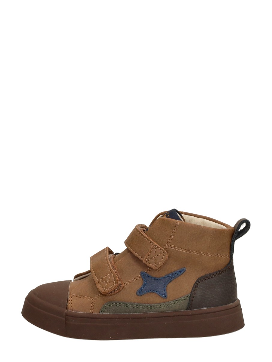 Shoesme Klittenband Hoog – Cognac