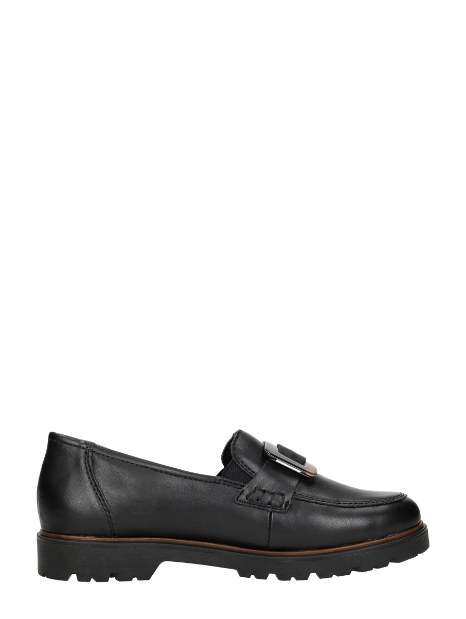 Rieker - Mocassin – zwart – foto 4 van 4