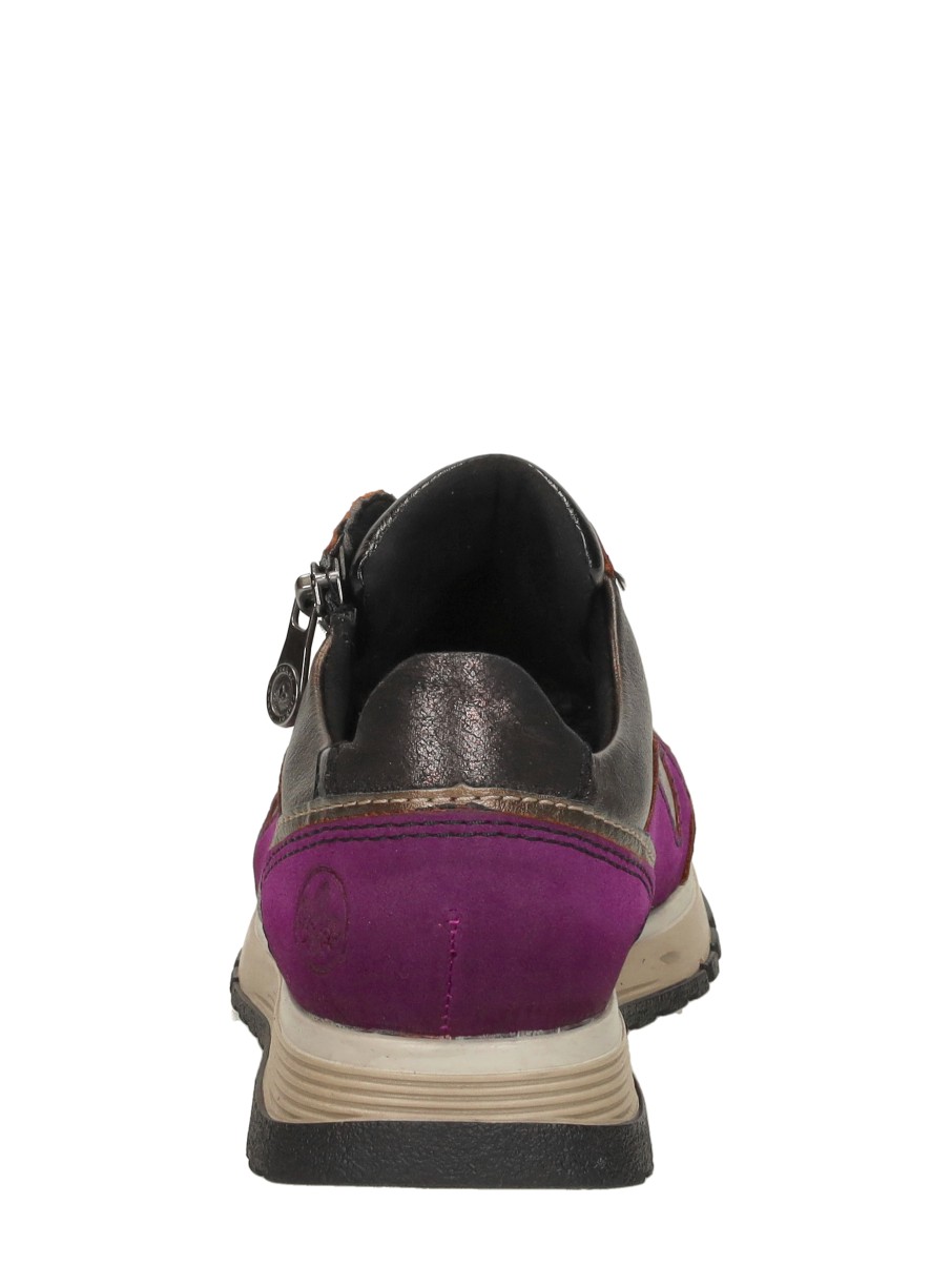 Rieker - Sneakers Laag – fuchsia – foto 3 van 4