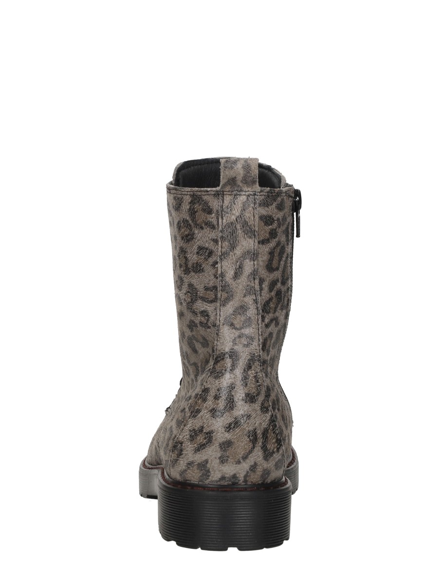 Aqa - Veterschoenen Hoog – taupe – foto 3 van 4