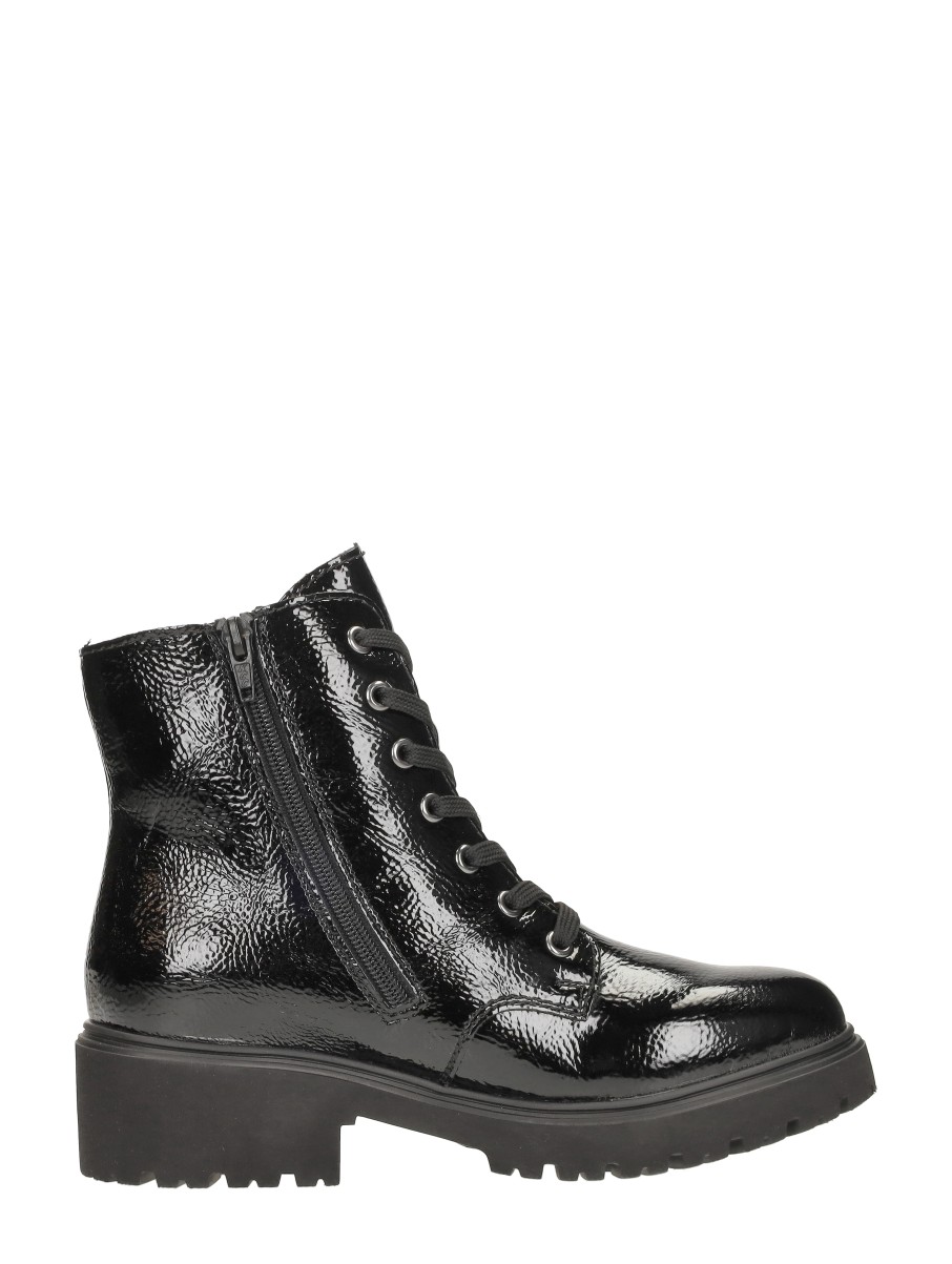 Rieker - Veterschoenen Hoog – zwart – foto 4 van 4