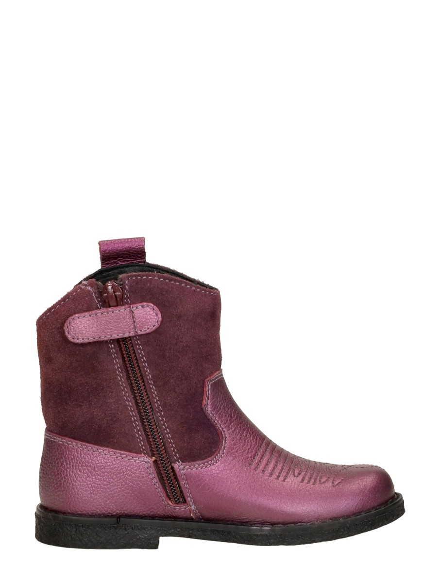 Keq - Enkellaarsjes – lila – foto 4 van 4
