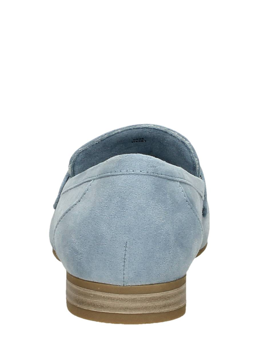 Marco tozzi - Mocassin – licht blauw – foto 3 van 4