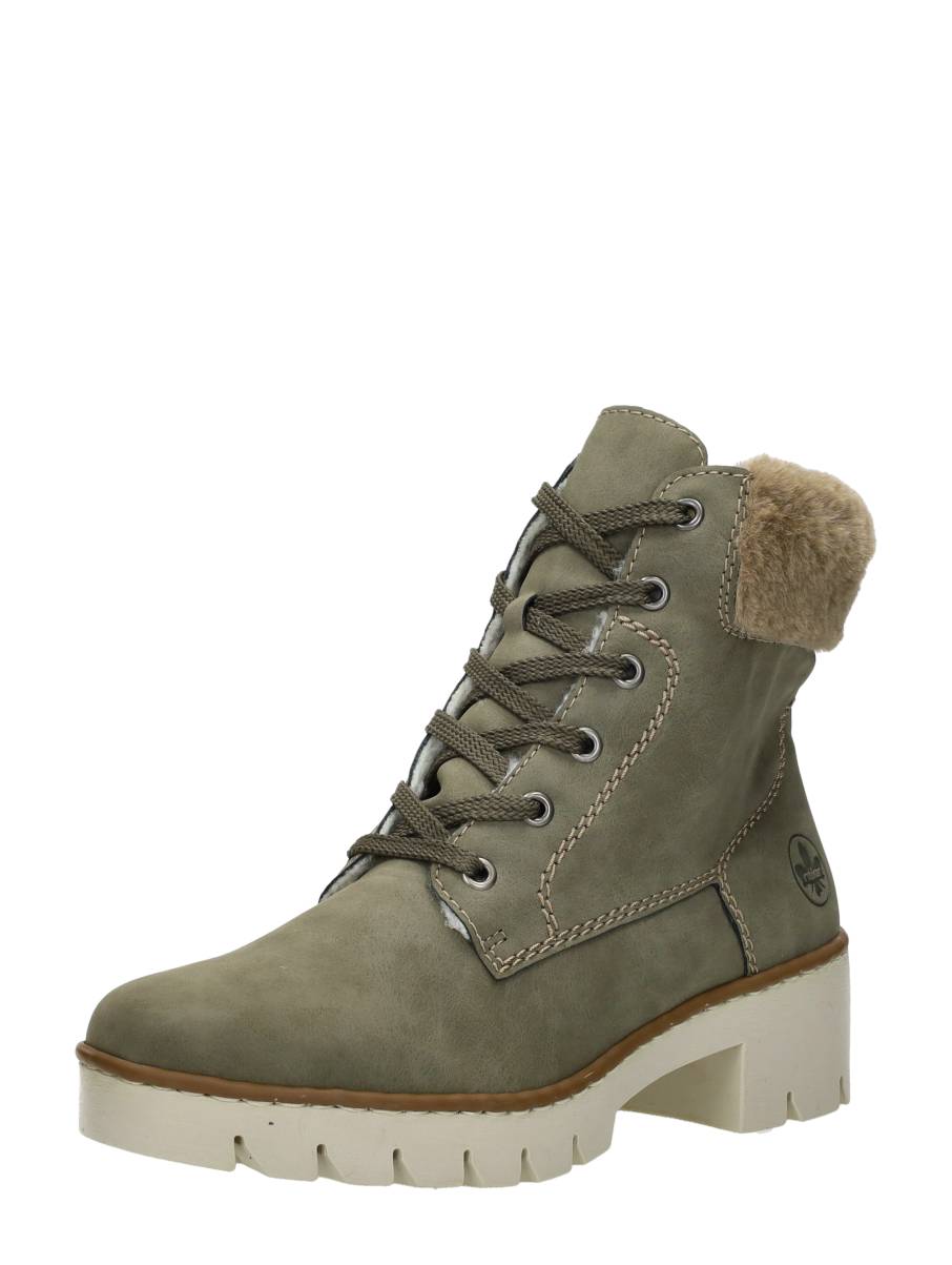 Rieker - Veterschoenen Hoog – groen – foto 2 van 4