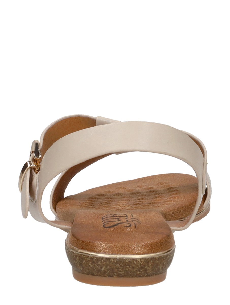 Sub55 - Sandalen Plat – beige – foto 3 van 4
