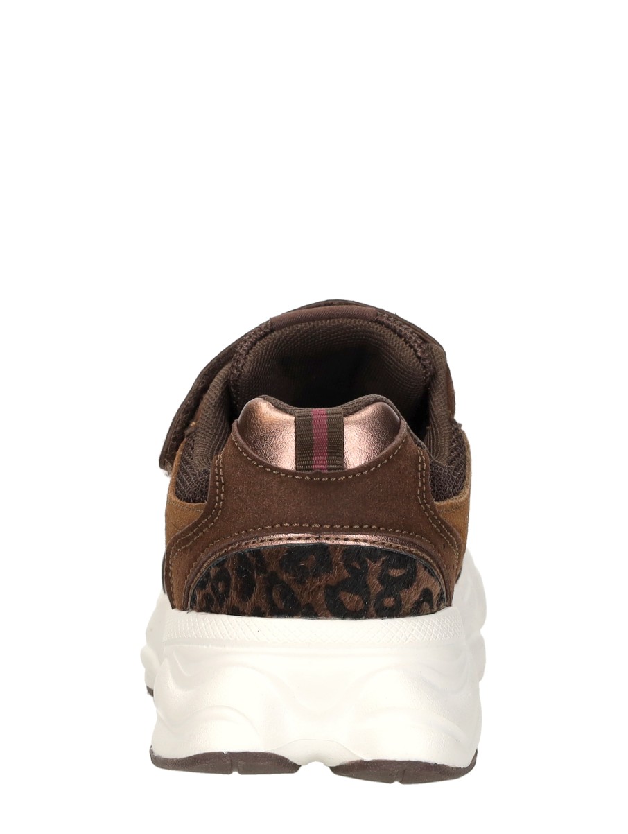 Keq - Sneakers Laag – donkerbruin – foto 3 van 4