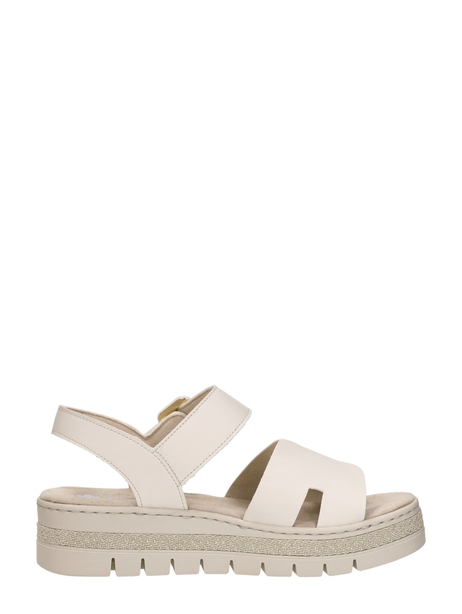 Rieker - Sandalen Plat – taupe – foto 4 van 4