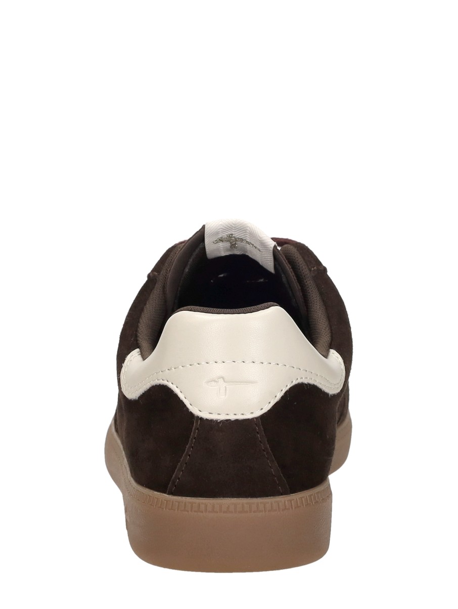 Tamaris - Sneakers Laag – donkerbruin – foto 3 van 4