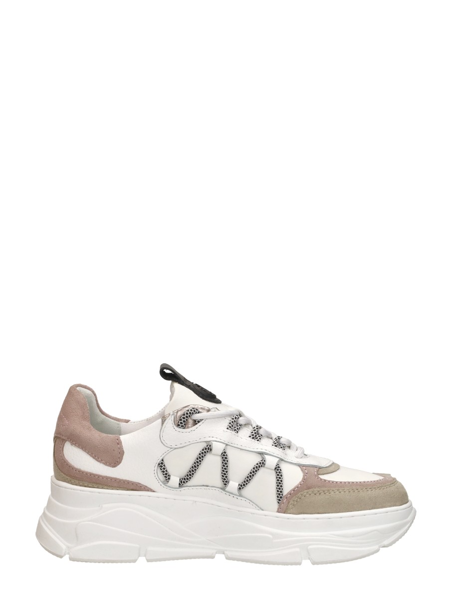 Sub55 - Veterschoenen Laag – beige – foto 4 van 4