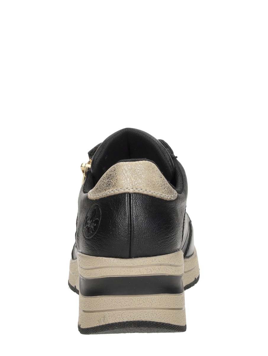 Rieker - Sneakers Laag – zwart – foto 3 van 4