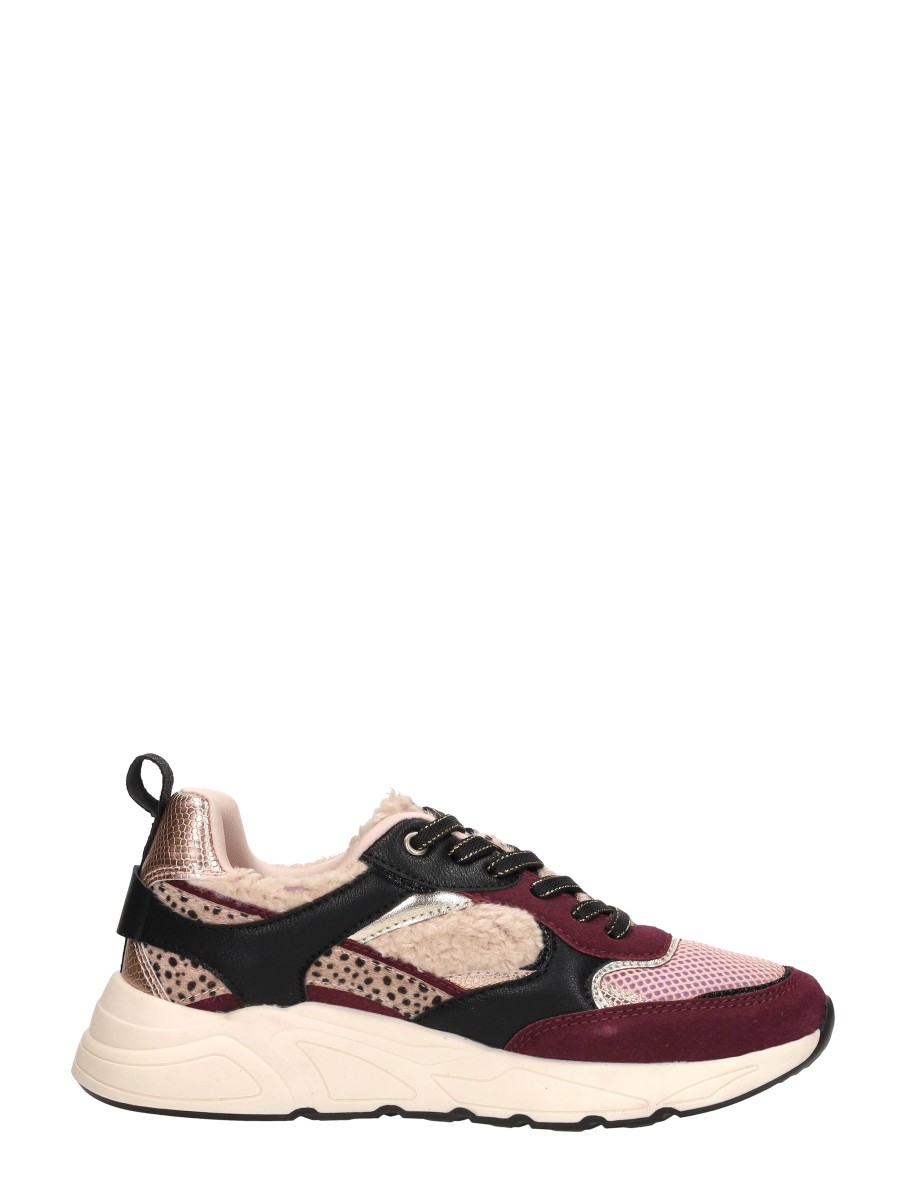 Sub55 - Sneakers Laag – bordeaux – foto 4 van 4