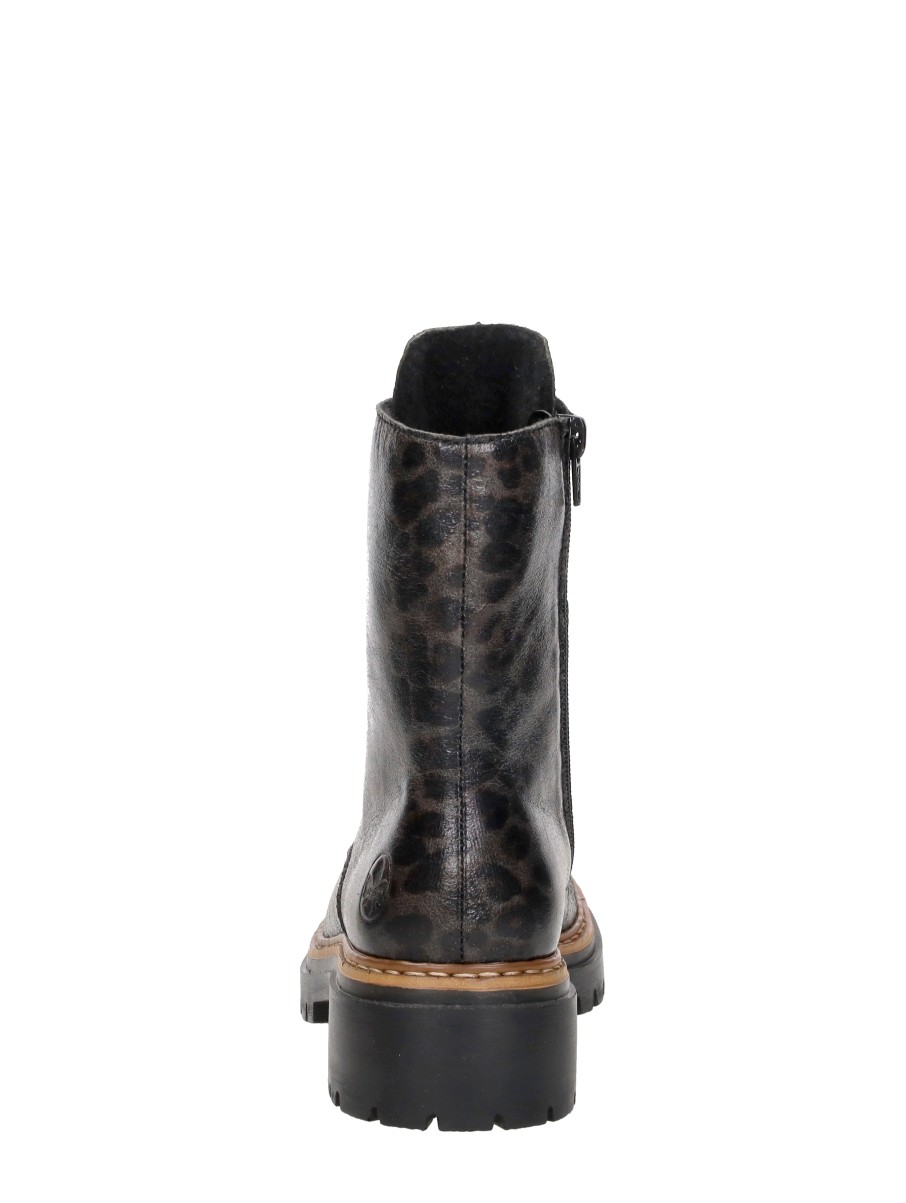 Rieker - Veterschoenen Hoog – taupe – foto 3 van 4