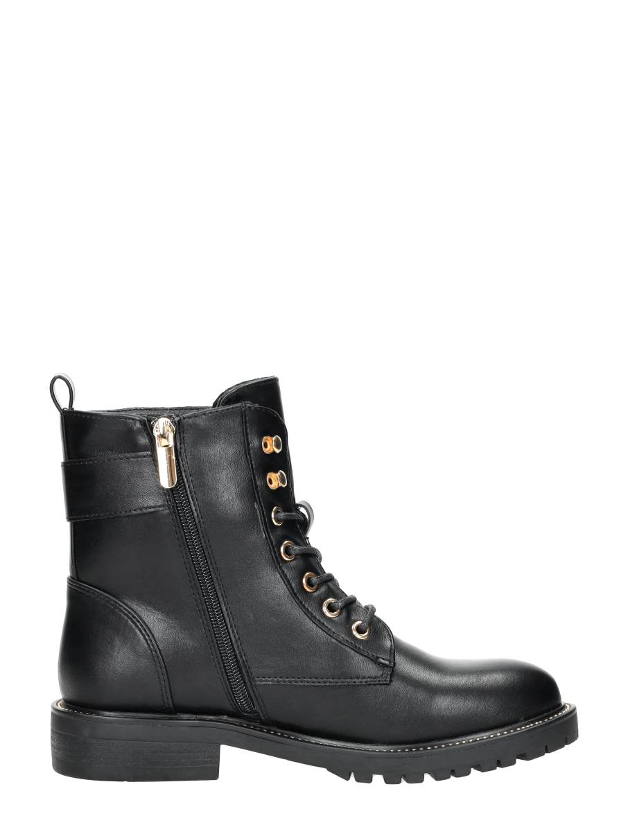 Sub55 - Veterschoenen Hoog – zwart – foto 4 van 4
