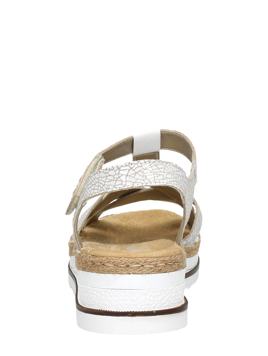 Rieker - Sandalen Plat – wit – foto 3 van 4