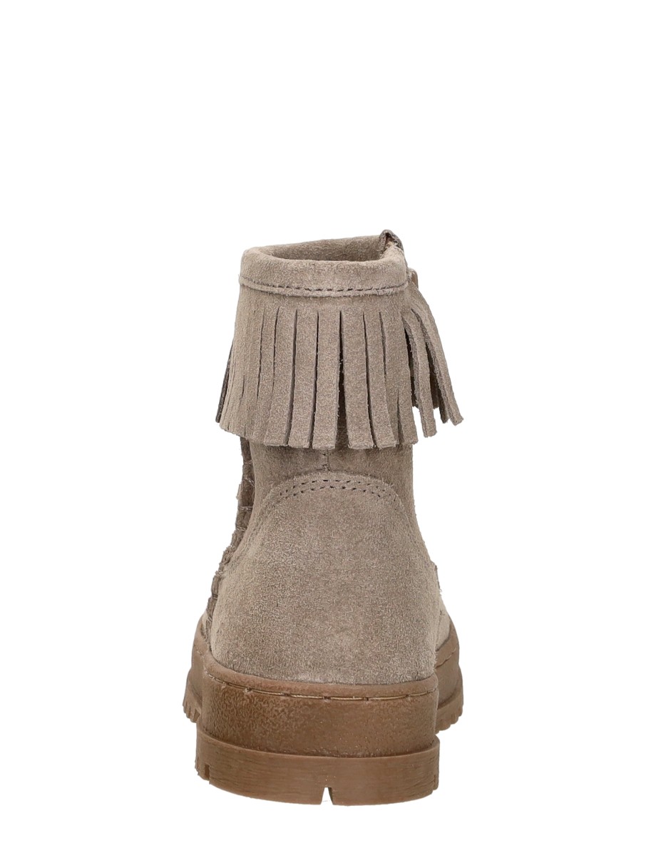 Keq - Enkellaarsjes – taupe – foto 3 van 4