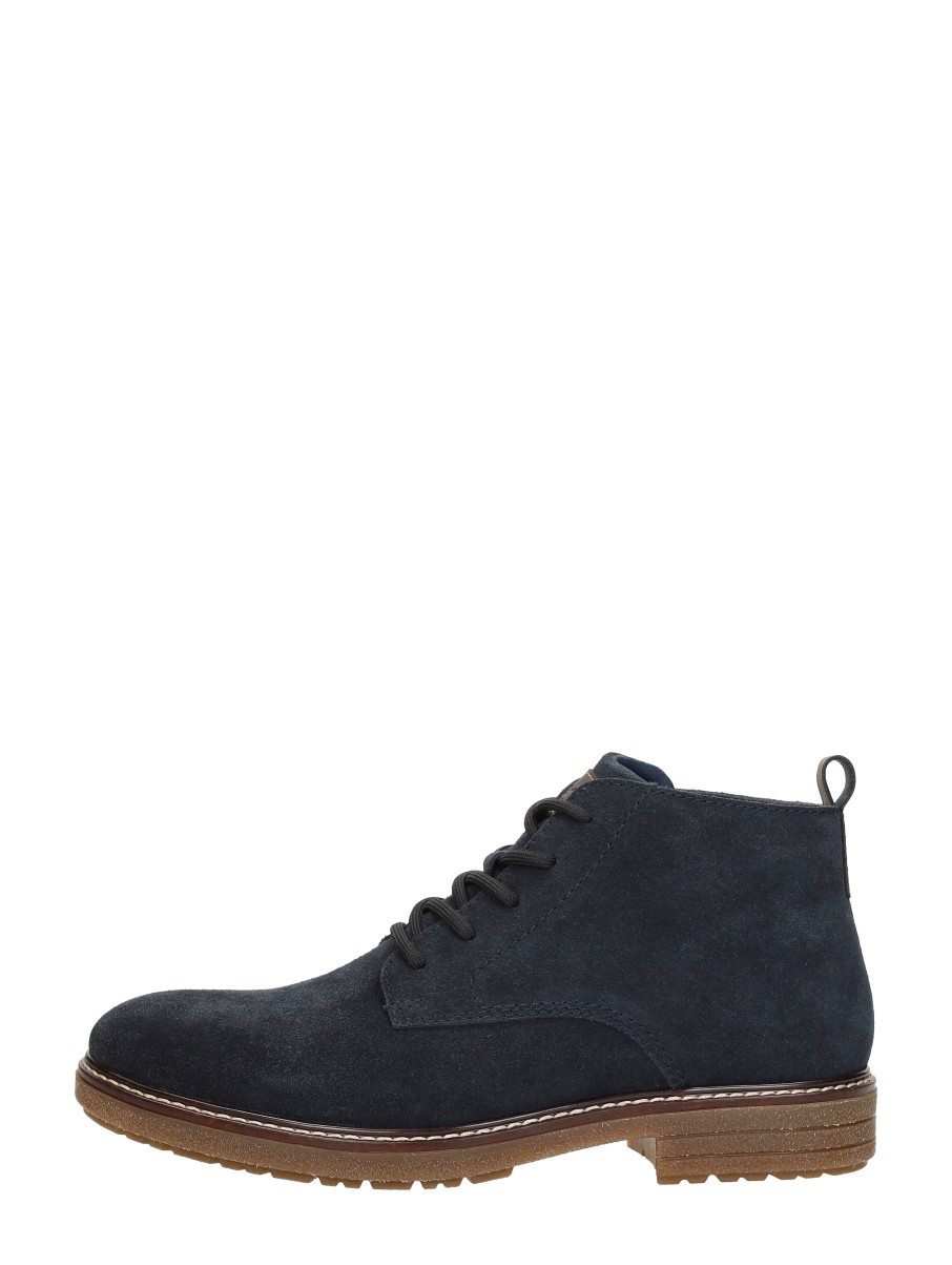 Rieker Veterschoenen Hoog – Blauw