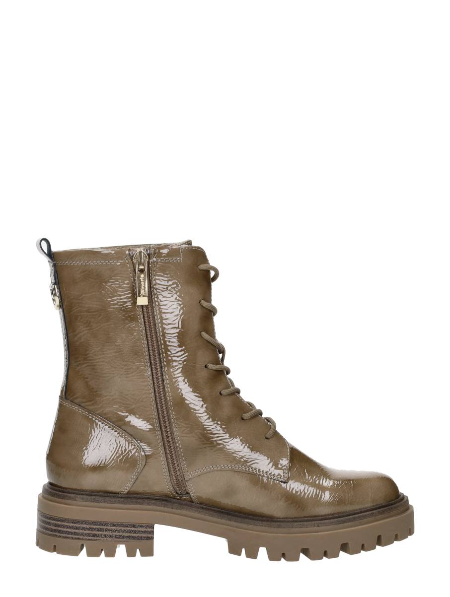 Tamaris - Veterschoenen Hoog – beige – foto 4 van 4