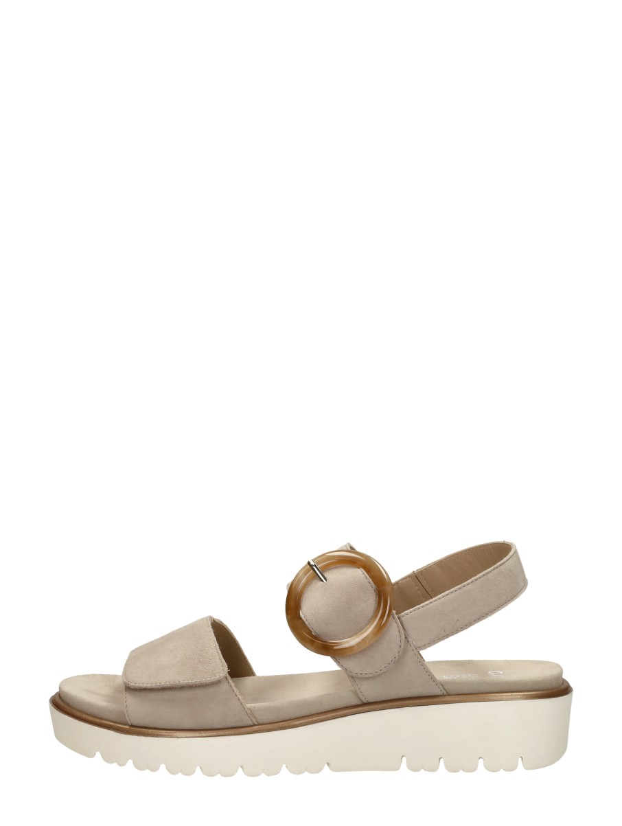 Sandales Bilbao-S Plat D'Ara - Beige - Maat 43