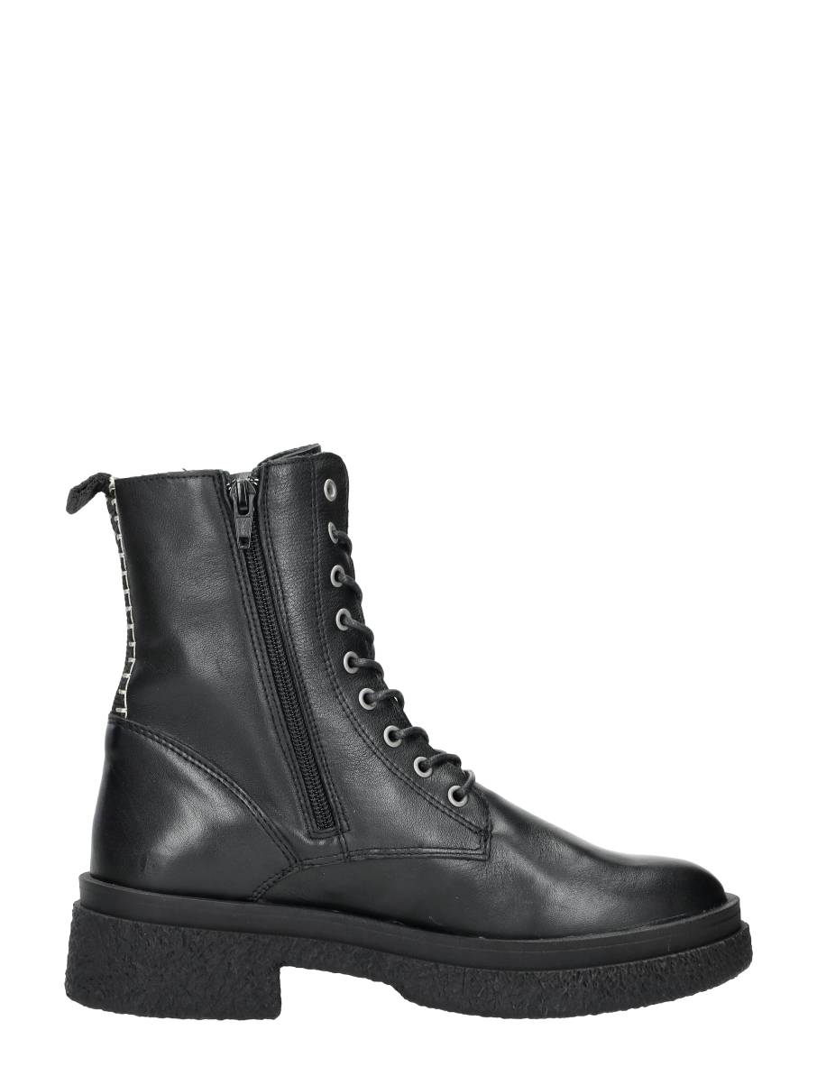 Palpa - Veterschoenen Hoog – zwart – foto 4 van 4