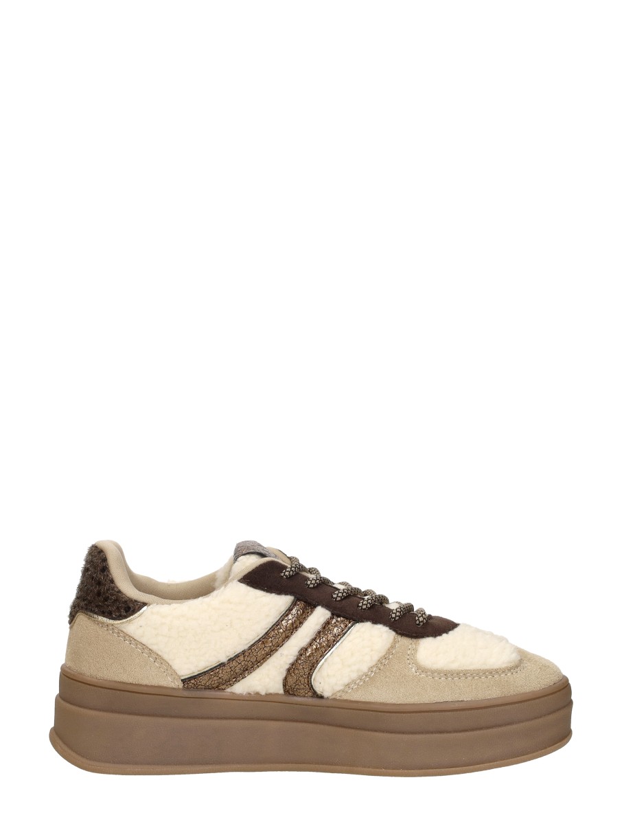 Sub55 - Sneakers Laag – beige – foto 4 van 4