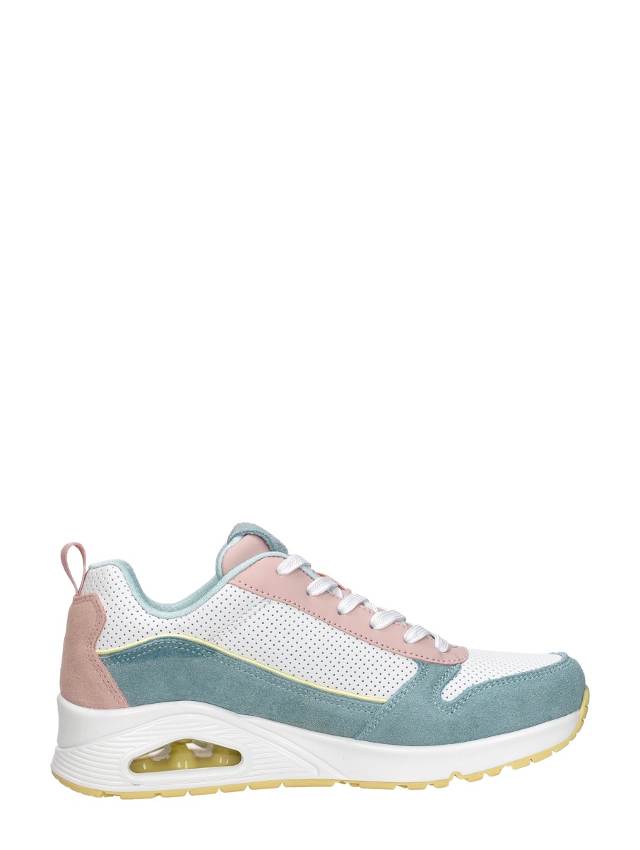 Skechers - Uno - 2 Much Fun – licht blauw – foto 4 van 4