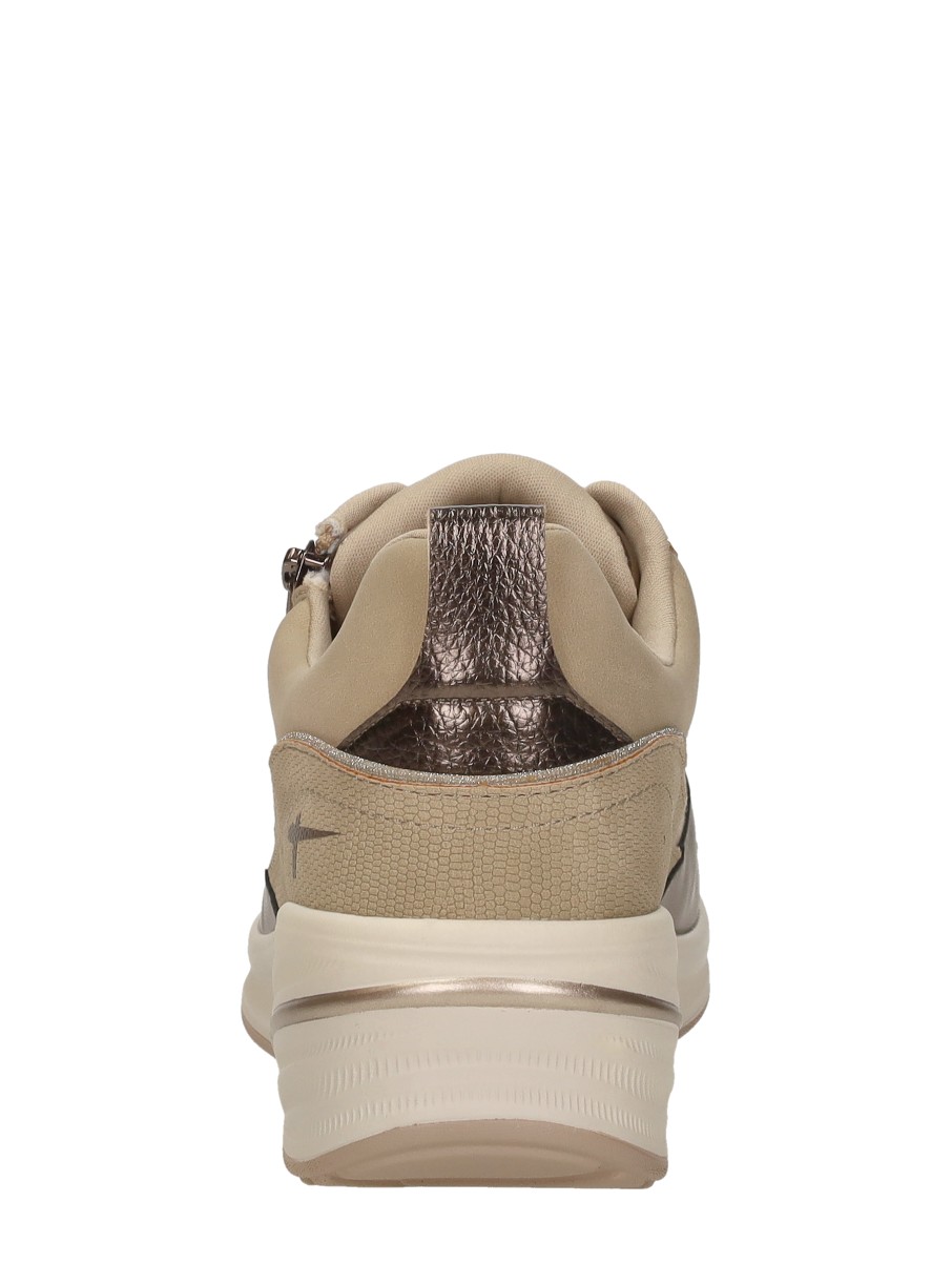 Tamaris - Sneakers Laag – beige – foto 3 van 4