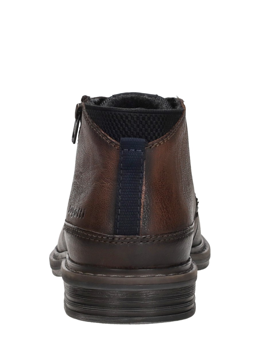 Bugatti - Veterschoenen Hoog – donkerbruin – foto 3 van 4