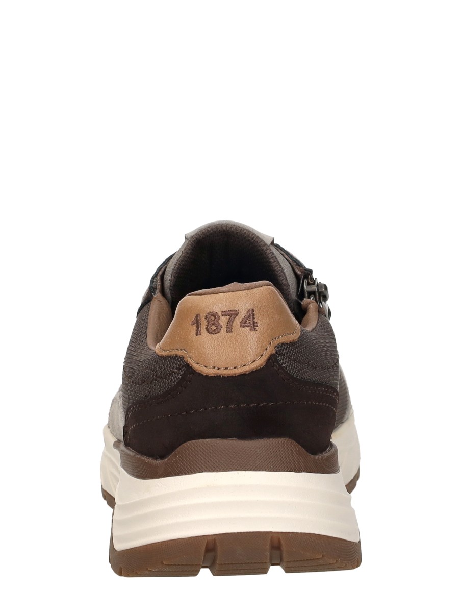 Rieker - Sneakers Laag – donkerbruin – foto 3 van 4