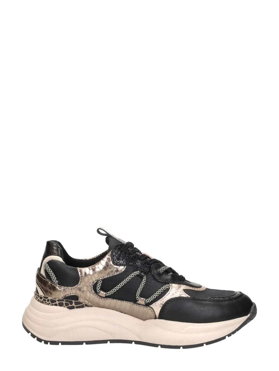 Sub55 - Sneakers Laag – zwart – foto 4 van 4