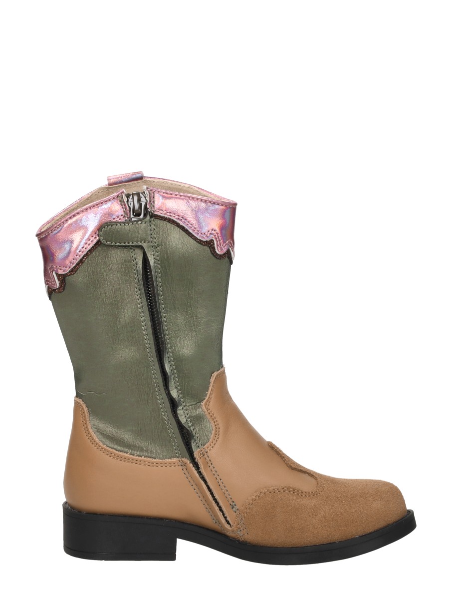 Shoesme - Lange Laarzen – cognac – foto 4 van 4