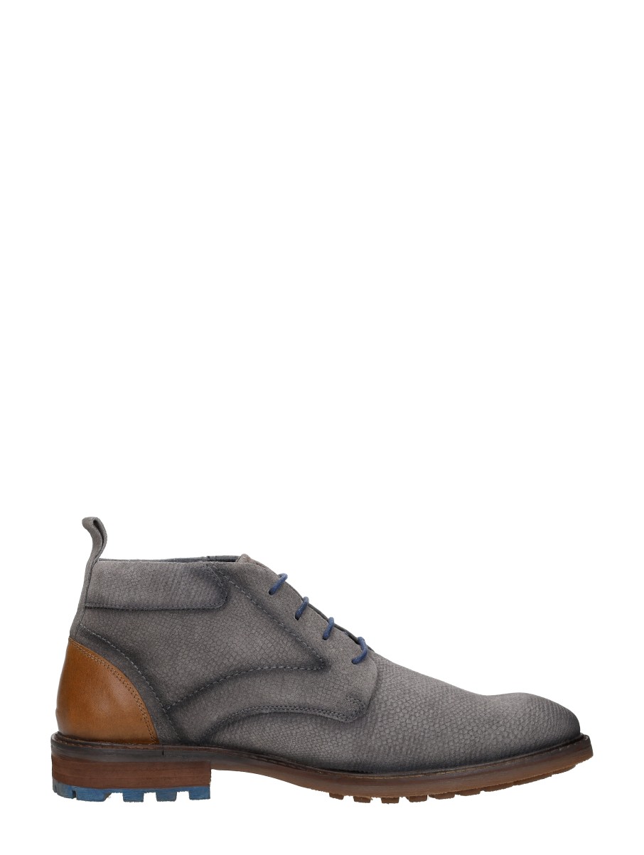 Sub55 - Veterschoenen Hoog – grijs – foto 4 van 4