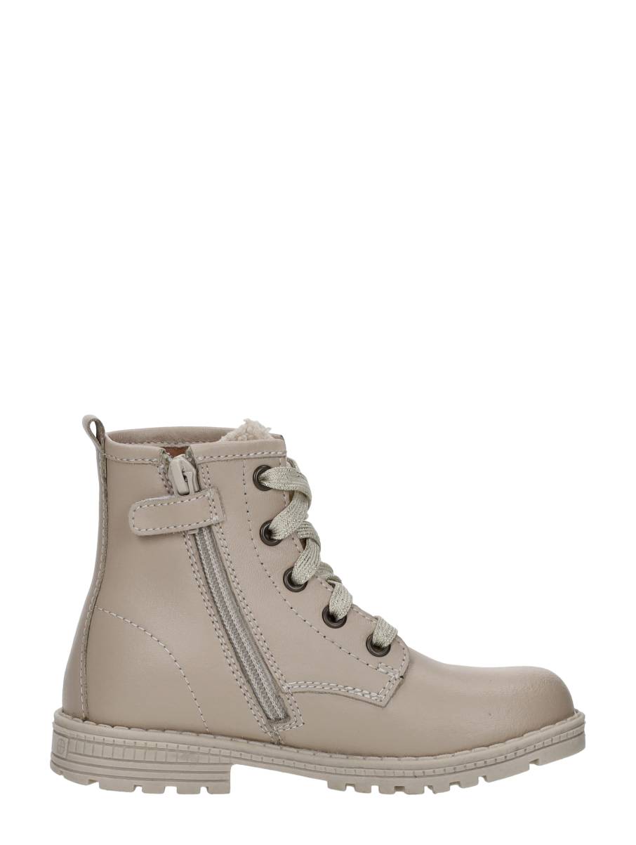 Keq - Veterschoen Hoog – beige – foto 4 van 4