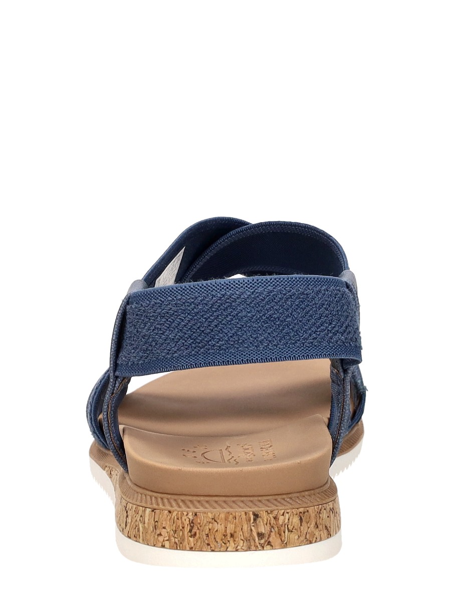Skechers - Bobs Desert Kiss Low – blauw – foto 3 van 4