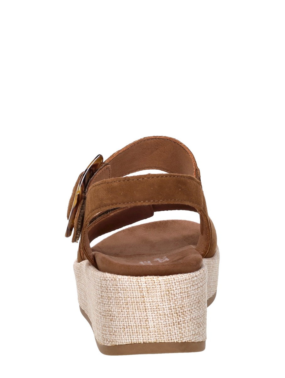 Remonte - Sandalen Plat – cognac – foto 3 van 4